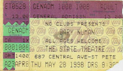 St Petersburg Ticket 1998